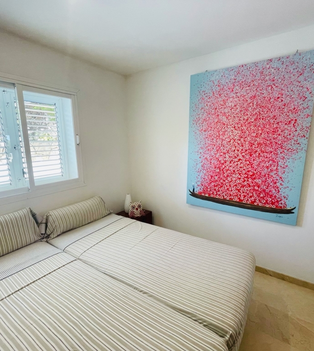 Resa Estates Ibiza for sale Roca Llisa sea views bedroom.jpeg